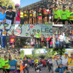 carrera atletica collage